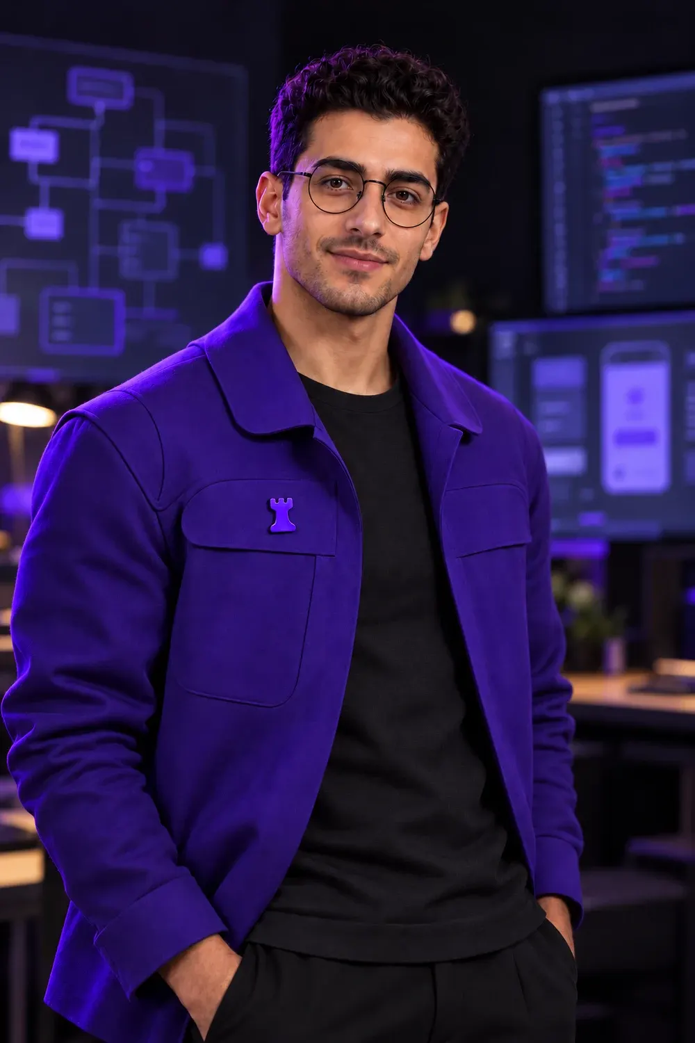 Software concept portrait, inspired by the rook